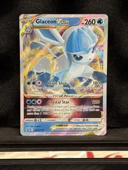 Regular - Pokemon - Glaceon Vstar - SWSH197 - Black Star Promo - NM - Image 1