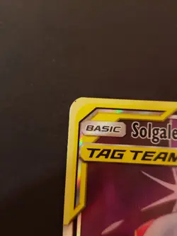Pokemon TCG Solgaleo & Lunala GX Full Art Holo Card 216/236 Sm-Cosmic Eclipse - Image 2