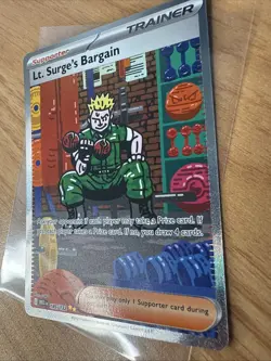 Pokemon TCG: Lt. Surge's Bargain - Mega Evolution - 185/132 - Image 2