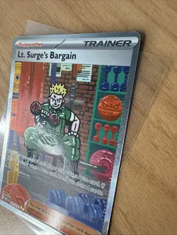 Pokemon TCG: Lt. Surge's Bargain - Mega Evolution - 185/132 - Image 3
