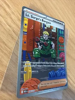 Pokemon TCG: Lt. Surge's Bargain - Mega Evolution - 185/132 - Image 4
