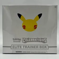 Pokemon TCG: 25th Anniversary Celebrations Elite Trainer Box (2021) - sealed - Image 1