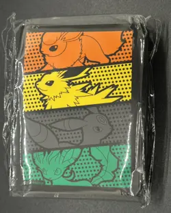 4x Pokemon Evolving Skies ETB Sleeves Eevee Evolutions 65 ct Sealed EXCLUSIVES! - Image 3