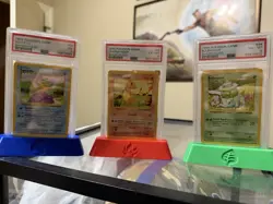 1999 PSA GRADED Starter Pokemon Lot Charmander Squirtle Bulbasaur Shadowless - Image 1