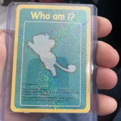 Pokemon Funskool India 2004 - Rattata Who am IU Holo NM #2 - Image 2