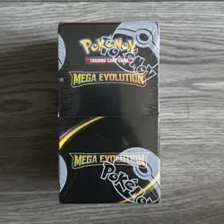 Pokemon TCG - Mega Evolution - Half Booster Box - Sealed, New (18 Packs) - Image 1