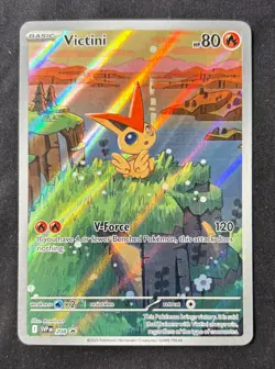 Victini - Illustration Rare | Pokemon Scarlet & Violet Promo | TCG SVP #208 holo - Image 1