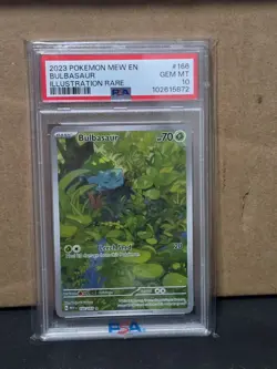2023 Pokemon 151 Bulbasaur PSA 10 English - Image 1