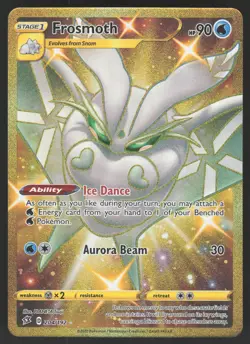 Frosmoth 204/192 Secret Rare Pokemon TCG Rebel Clash NM - Image 1