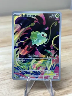 Bulbasaur Illustration Rare 133/132 Mega Evolution ME01 Pokemon 2025 - Image 1