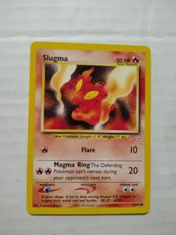 Slugma #53/64 Neo Revelation Pokemon - Pokemon TCG - WOTC - Image 1