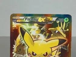 Pikachu EX XY124 XY Holo Black Promo Pokemon - Image 4