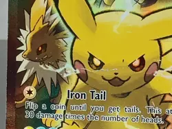 Pikachu EX XY124 XY Holo Black Promo Pokemon - Image 5