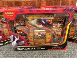 Pokemon TCG Mega Latias EX Box Sealed Includes 4 Booster Pack - Image 1