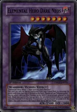 Elemental Hero Dark Neos 1st Ed Super Rare DP03-EN014 Yu-Gi-Oh! - Image 1