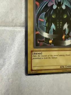 Yugioh Misprint Beast of Talwar PSV-103 No Name No Imprint LP - Image 4