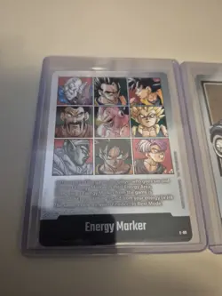 Energy Marker E-89+ E-59 Silver Manga Booster 02 Dragon Ball Super Card DBS TCG - Image 2