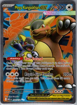 Mega Kangaskhan ex - 164/132 ME01: Mega Evolution - Pokemon Card - NM - Image 1