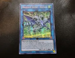 Dragunity Knight - Romulus MP20-EN145 Prismatic Secret Rare 1st Edition Card LP - Image 1