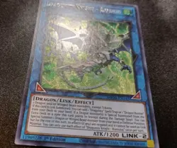 Dragunity Knight - Romulus MP20-EN145 Prismatic Secret Rare 1st Edition Card LP - Image 2