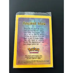 Ancient Mew Sealed Pack Pokemon Movie Promo Card 2000 Unopened - Image 1