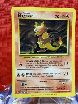 Magmar 006/034 Pokemon Trading Card Game Classic Holo NM #547 - Image 1