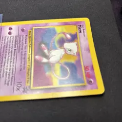 2000 Mew #8 Black Star Promo Regular Pokemon League Card - Image 2
