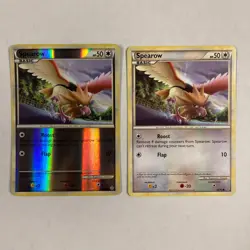 Pokemon TCG Spearow 62/95 reverse holo card Unleashed (+ common Spearow) - Image 1