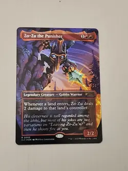 Zo-Zu the Punisher HALO FOIL - Secret Lair Encyclopedia Mtg Countdown Kit SLC 53 - Image 1