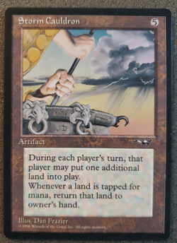 Storm Cauldron Alliances NM Artifact Rare MAGIC THE GATHERING (DS3D1P6)......... - Image 1