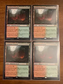 MTG Stomping Ground Ravnica Allegiance X4 Playset Regular Rare - Image 1