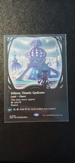 Uthros, Titanic Godcore | Borderless | MTG | EOE | Near Mint | English EN - Image 1