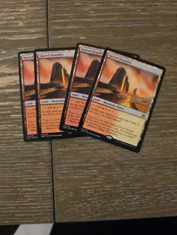 Sacred Foundry Edge of Eternities Near Mint x4 - Image 1