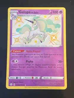 CARTE POKEMON GALOPA DE GALAR SV048/SV122 FR ULTRA EB DESTINEES RADIEUSES - NEUF - Image 1