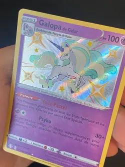 CARTE POKEMON GALOPA DE GALAR SV048/SV122 FR ULTRA EB DESTINEES RADIEUSES - NEUF - Image 2