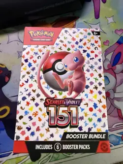 Scarlet and Violet 151 Buster Bundle Pokemon TCG Factory Sealed Booster Bundle - Image 1