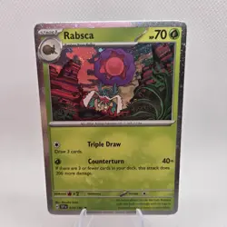 Pokemon TCG Rabsca 014 Surging Sparks Cosmos Holo - Image 1