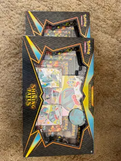 Pokemon TCG Shining Fates Premium Collection Sealed Shiny Dragapult VMAX Boxes 820650808715 - Image 1
