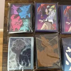 Job Lot Bundle Of 16 Sealed Pokemon Deck Sleeves mixture - Image 2
