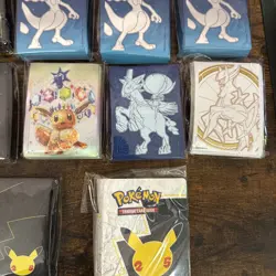 Job Lot Bundle Of 16 Sealed Pokemon Deck Sleeves mixture - Image 4