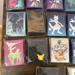 Job Lot Bundle Of 16 Sealed Pokemon Deck Sleeves mixture - Image 5