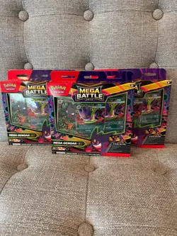 IN HAND LOT OF 3 ?? Pokemon TCG Mega Battle Deck (Mega Diancie Ex) SEALED - Image 1