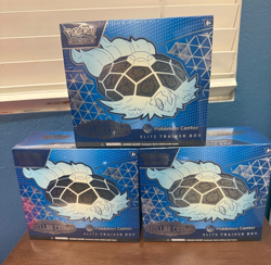 Scarlet & Violet Stellar Crown Pokemon Center ETB Elite Trainer Box LOT OF 3 - Image 1