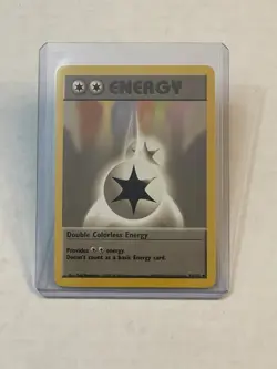 VTG Pokemon TCG Double Colorless Energy 96/102 Base Set Non-Holo 1999 WOTC - Image 1