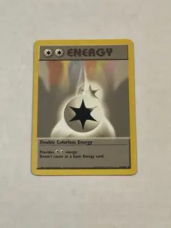 VTG Pokemon TCG Double Colorless Energy 96/102 Base Set Non-Holo 1999 WOTC - Image 3