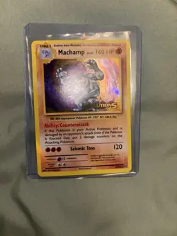 Pokemon Machamp Prerelease Stamp XY Evolutions 59/108 Holo - Image 2