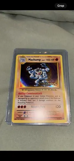 Pokemon Machamp Prerelease Stamp XY Evolutions 59/108 Holo - Image 4