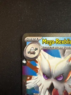 Mega Rexblisar ex 36/132 Holo Double Rare Pokemon Mega Evolution MEG NM Deutsch - Image 4