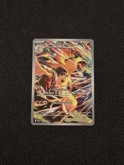 Pokemon TCG Destined Rivals Set: Ethan’s Typhlosion 190/182 Illustration Rare NM - Image 1