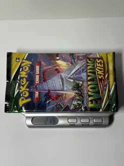 Pokemon Evolving Skies Booster Pack Set of 2 Sword & Shield TCG Factory Sealed - Image 2